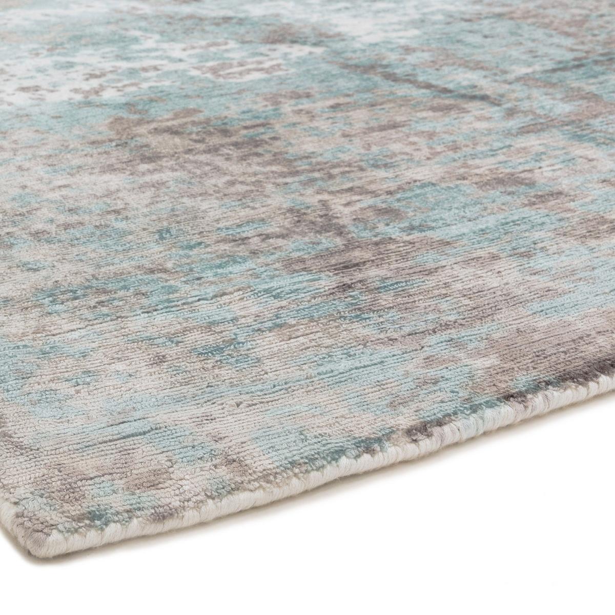 Gatsby Modern Abstract Metallic Viscose Rugs in Blue 240x340cm – image 5