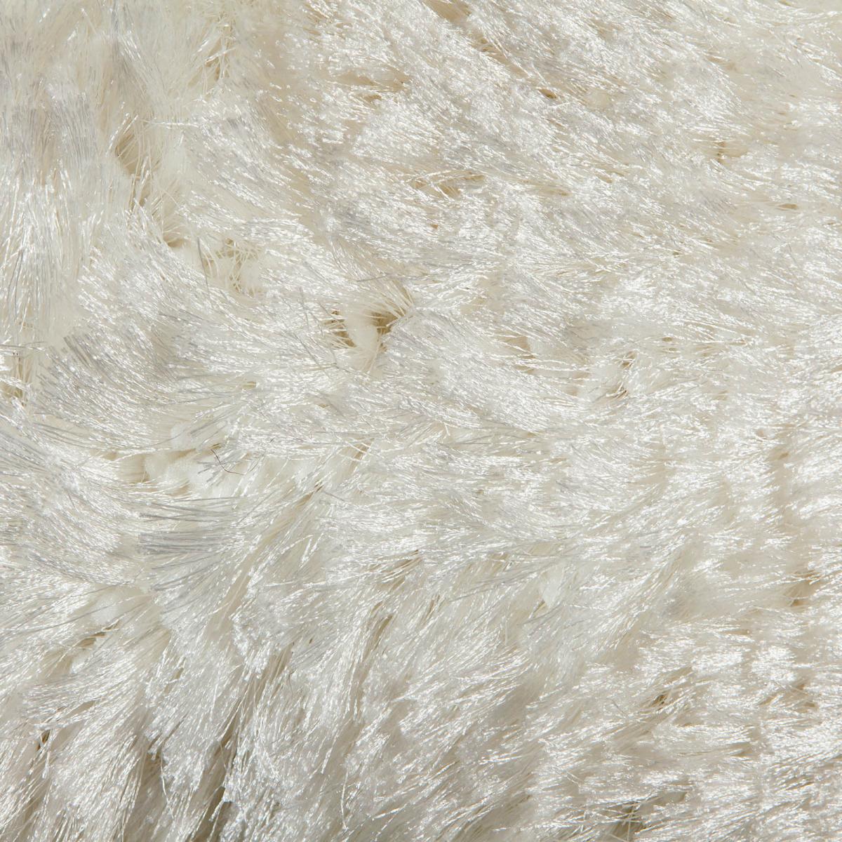 Adore Luxury Shaggy Rugs 207 001 100 in White by Ligne Pure60x120cm – image 4