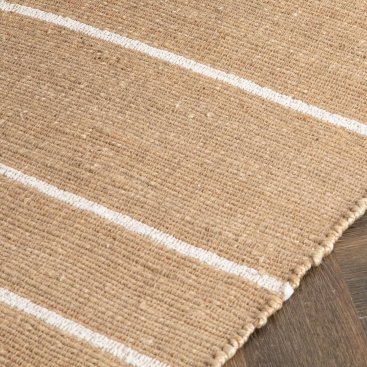 Aruba Stripe Jute Runner Rug in Natural60x230cm – image 2