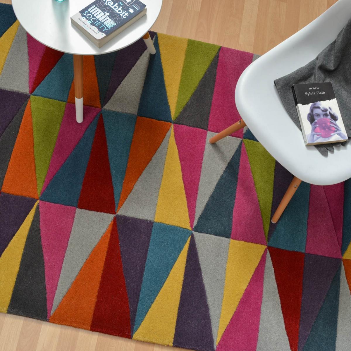 Funk Triangles Multi Coloured Rugs&nbsp;170x240cm – image 3