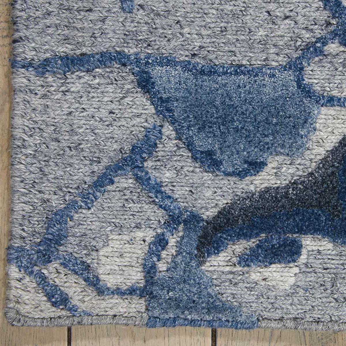 Divine Rugs DIV02 in Misty blue by Nourison168x226cm – image 2