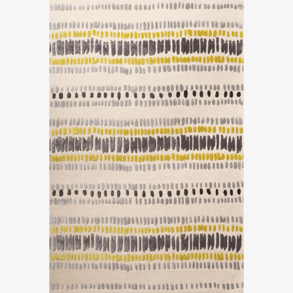 Draxon Designer Wool rugs in Citron Yellow by William Yeoward – image 1
