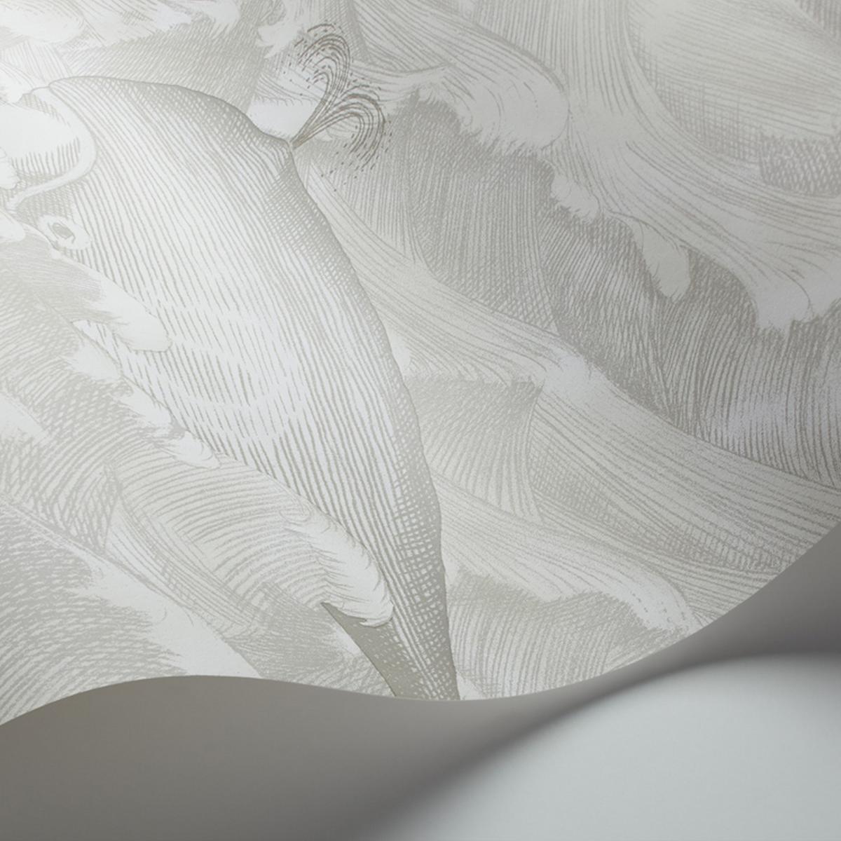 Melville Wallpaper 1003 by Cole & Son in Stone ChalkRoll