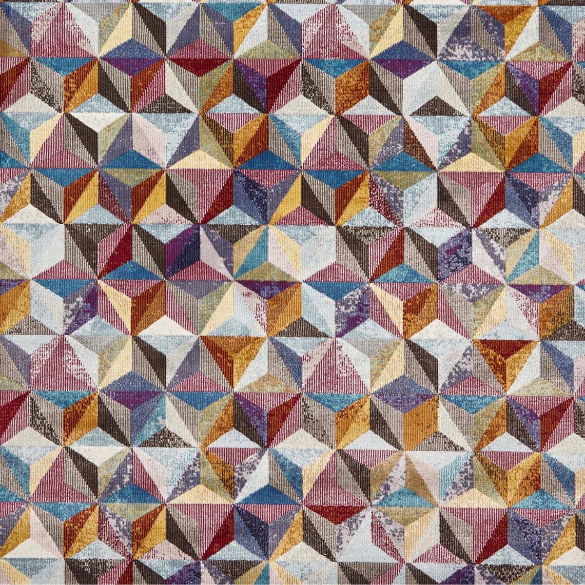 16th Avenue Multi-coloured Geometric Hallway Runner Rug 34A 60x230cm – image 3