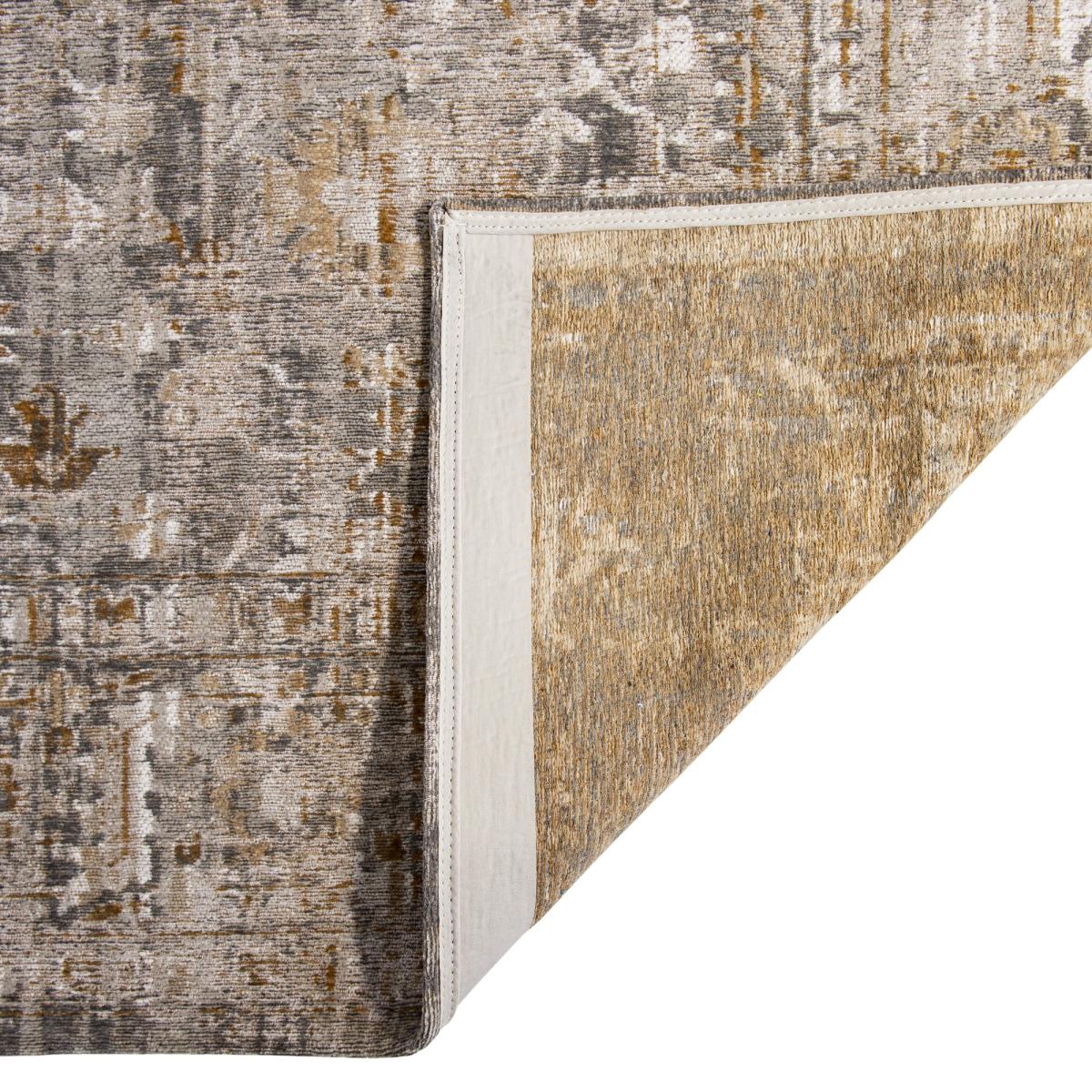 Louis De Poortere Traditional Antiquarian Ushak Designer Rugs 8884 in Suleiman Grey&nbsp;170x240cm – image 2