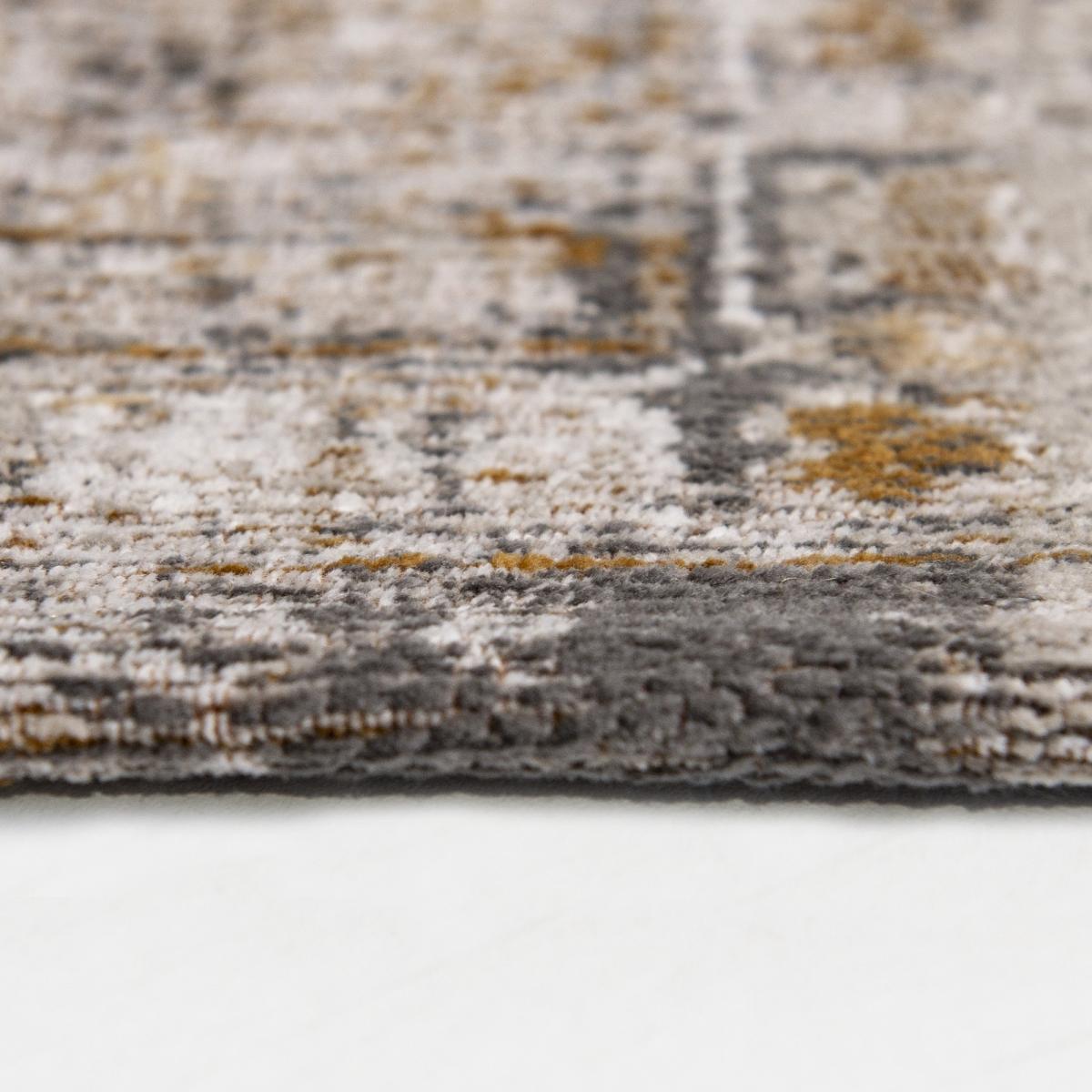 Louis De Poortere Traditional Antiquarian Ushak Designer Rugs 8884 in Suleiman Grey&nbsp;170x240cm – image 3