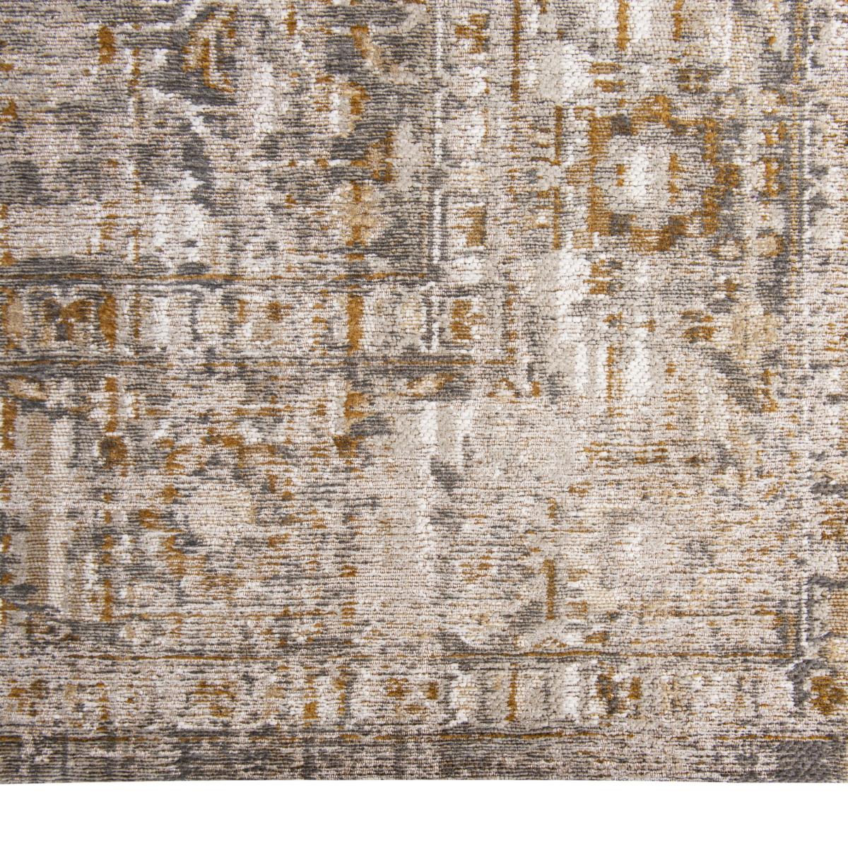 Louis De Poortere Traditional Antiquarian Ushak Designer Rugs 8884 in Suleiman Grey&nbsp;170x240cm – image 4