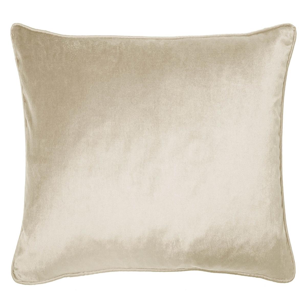 Nigella Velvet Cushion by Laura Ashley in Oyster White50x50cm – image 2