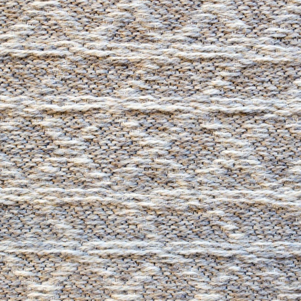 High Line Geometric Wool Rugs 99103 2007 in Light Gold 140x200cm – image 3