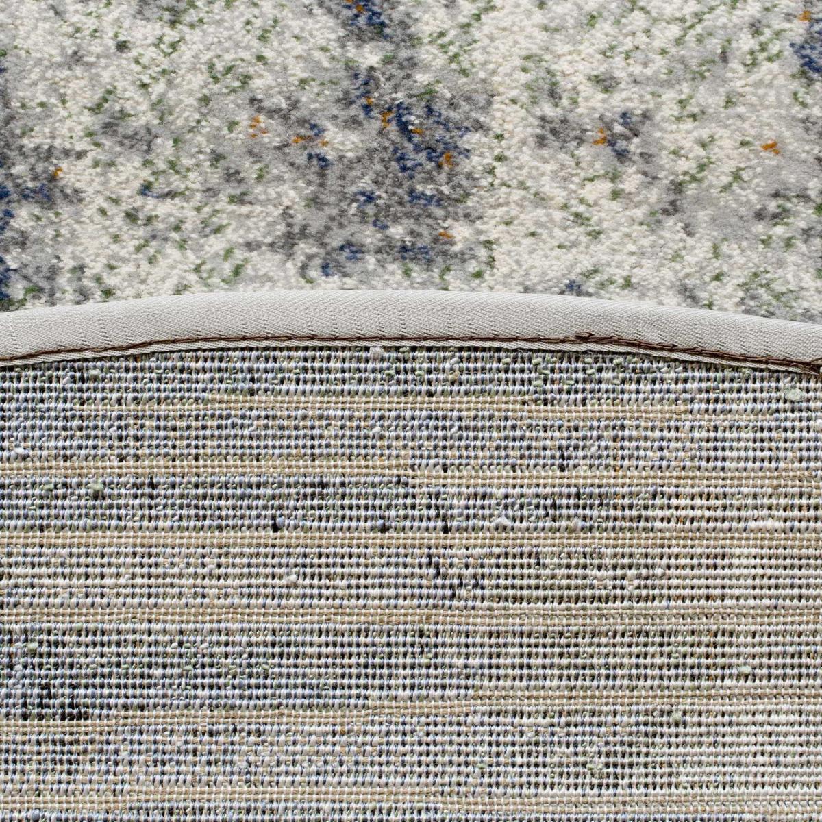 Galleria Abstract Circle 63378 6656 Rugs in Grey 160x160cm – image 5