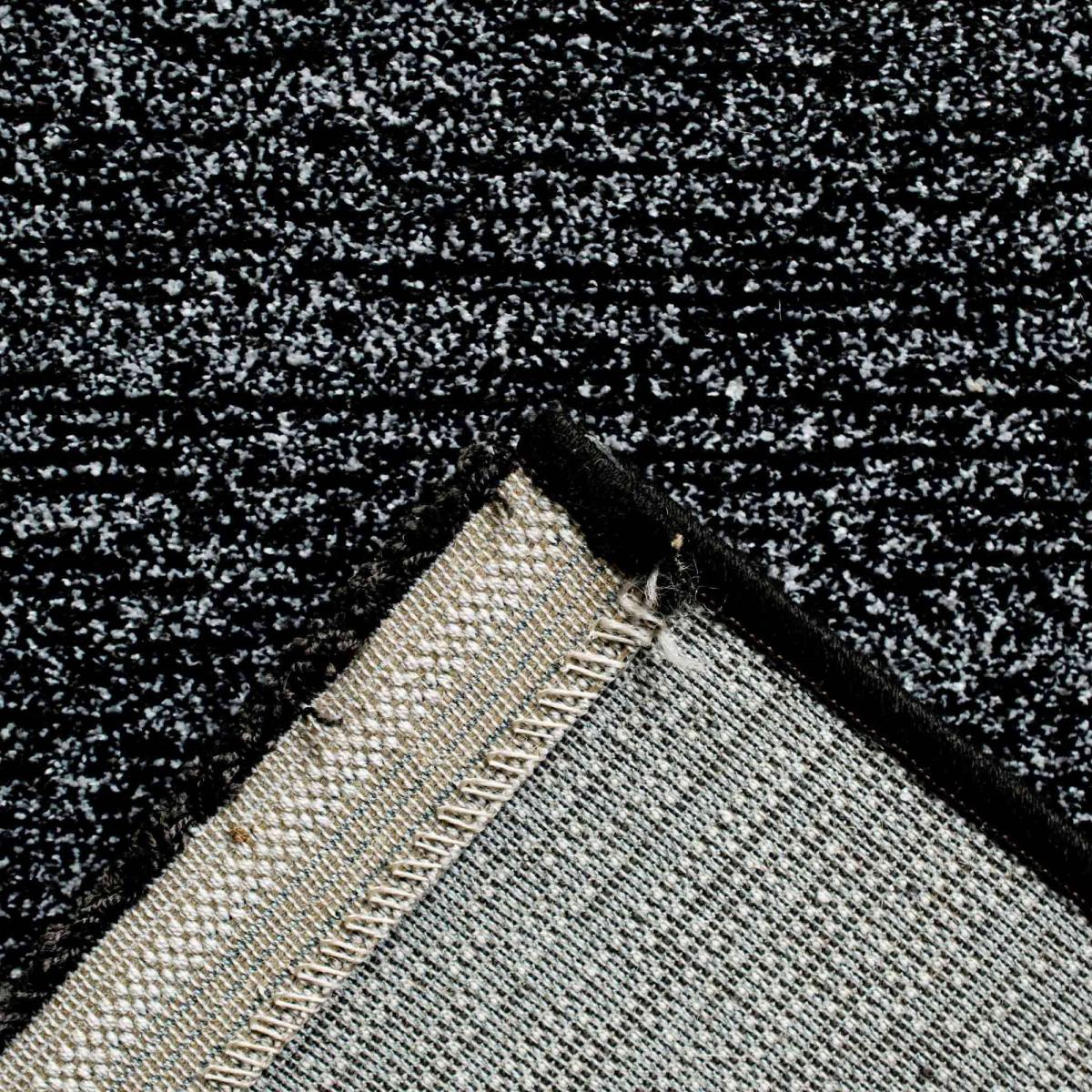 Nomad 26004 3262 Abstract Rugs in Black 80x150cm – image 5