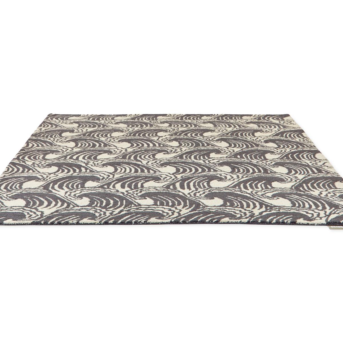 Ride The Wave 125605 Wool Rugs by Scion in Liquorice250x350cm – image 4