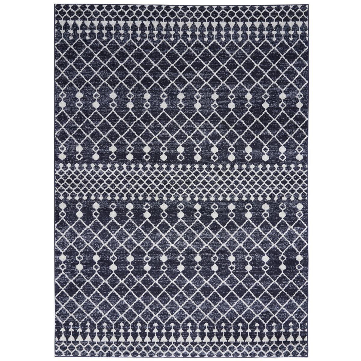 Palermo Rugs PMR03 in Navy Grey by Nourison 200x290cm – image 5