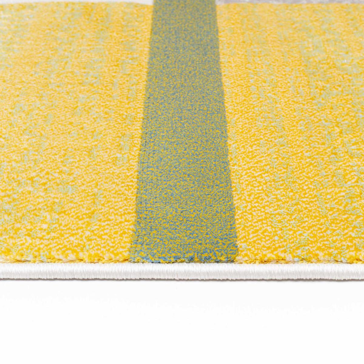 City Modern Geometric Rugs 466109 AK700 in Yellow – image 2