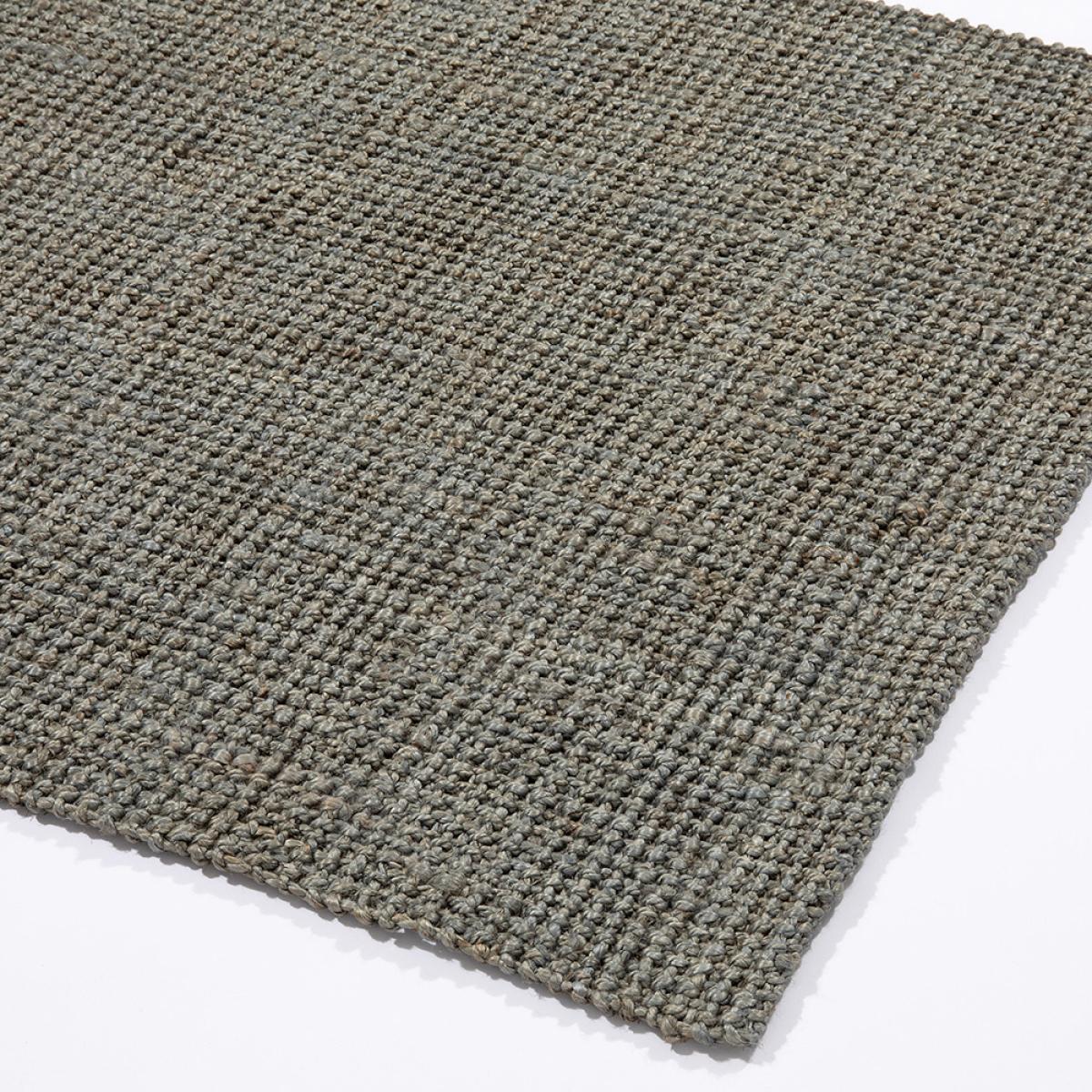 Whitefield Boucle Jute Modern Rug in Grey 120x170cm – image 2