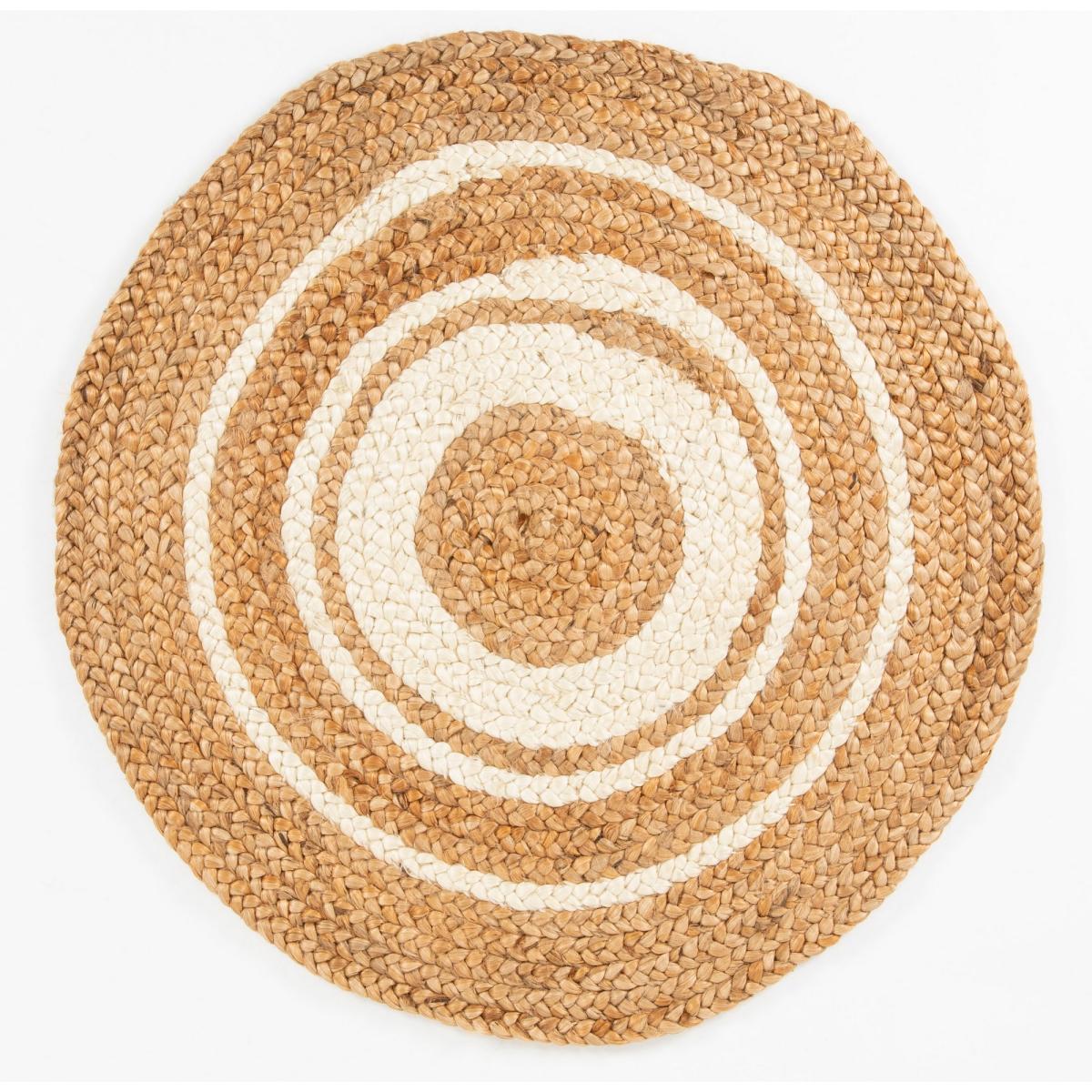 Altrincham Circular Round Jute Rugs in Naturelle 90x90cm – image 4