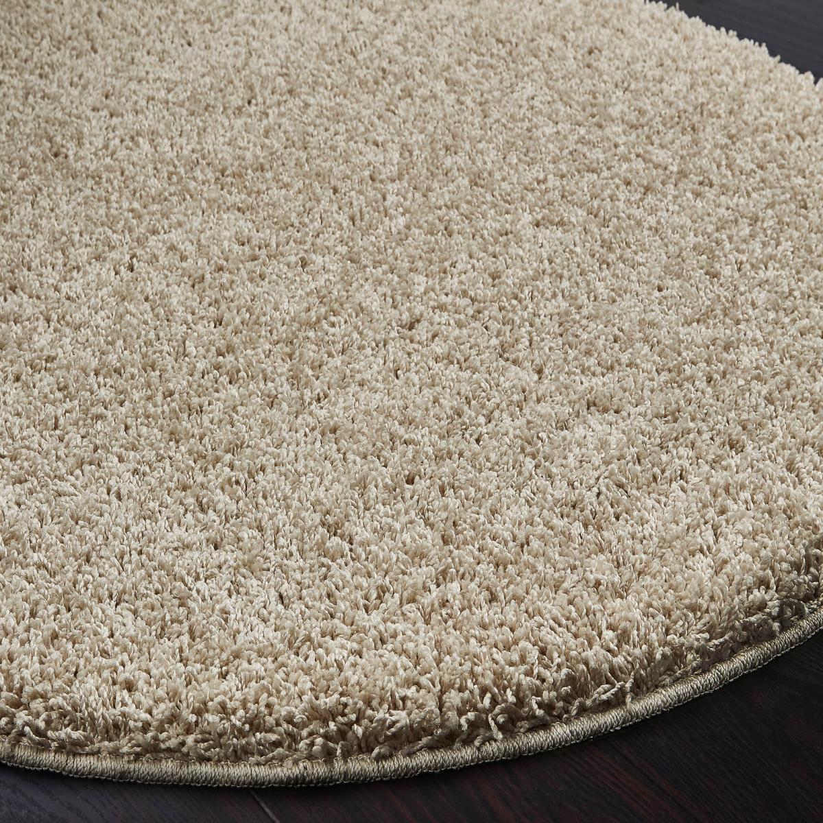 Buddy Washable Round Rugs in Stone – image 4