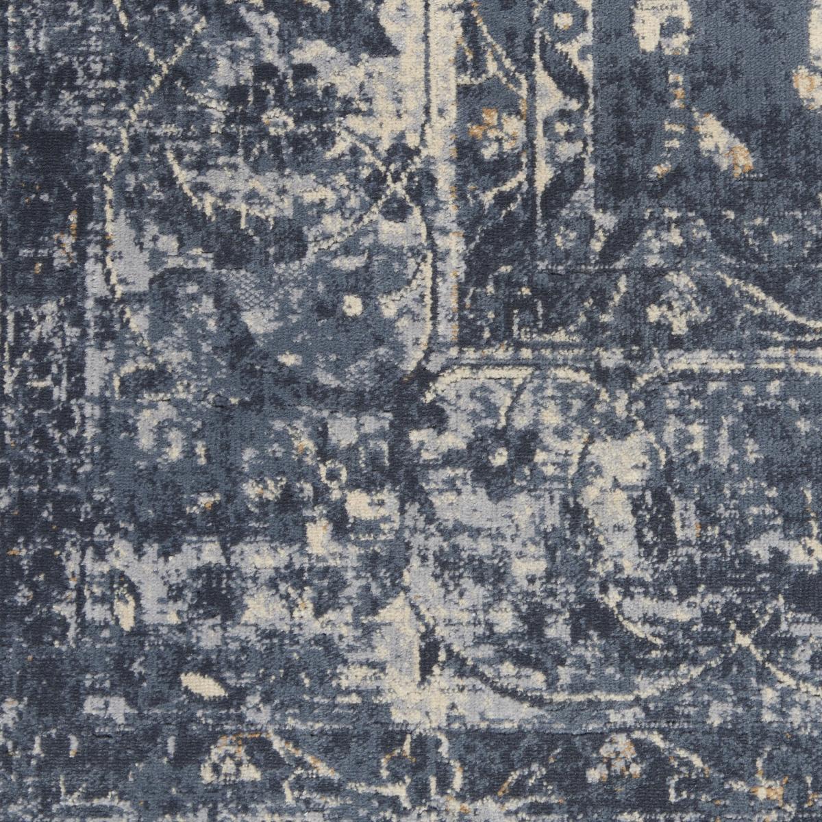 Malta Traditional Border Rugs MAI11 by Kathy Ireland in Navy 160x231cm – image 3