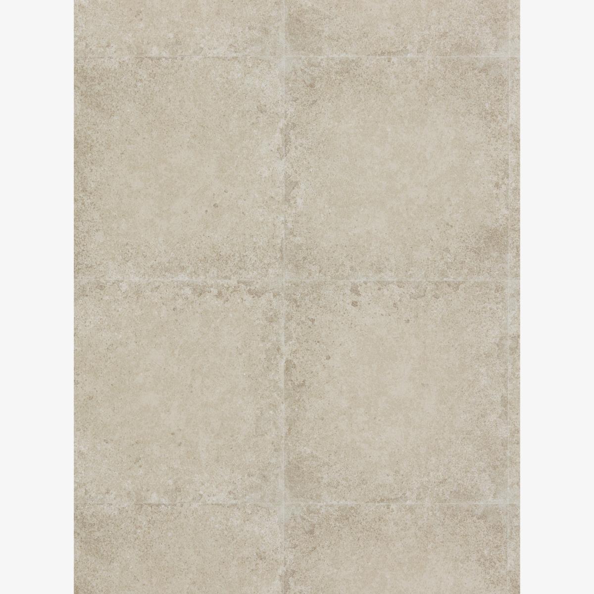Ashlar Tile Wallpaper 312540 by Zoffany in Limestone Grey Roll