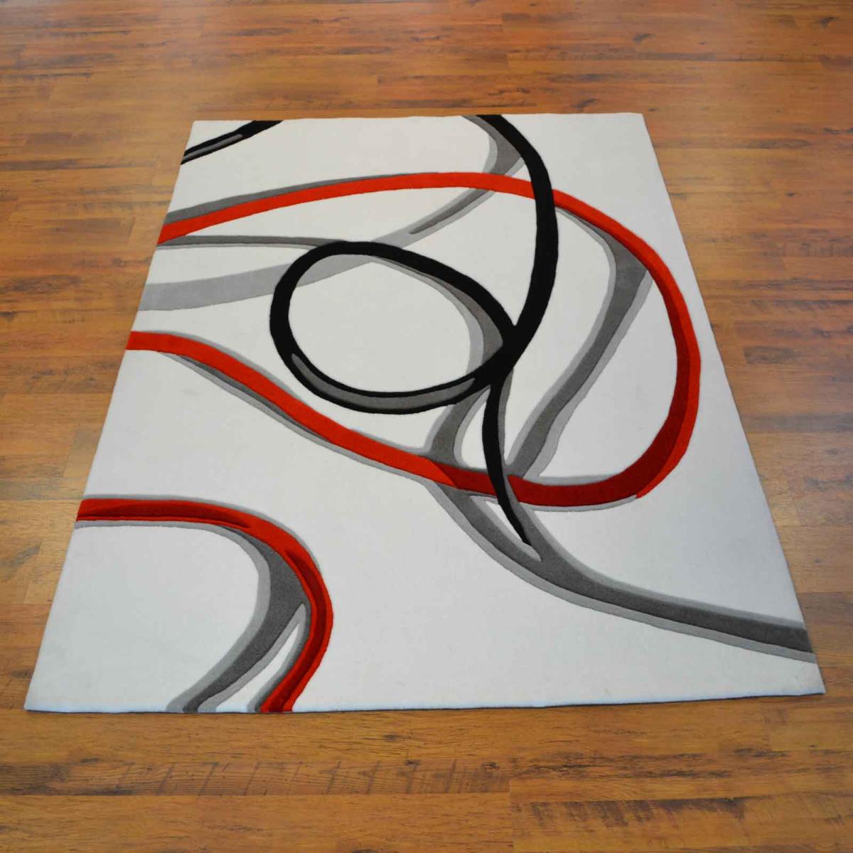 Red Trace Rugs 3061 11 in Ivory – image 1
