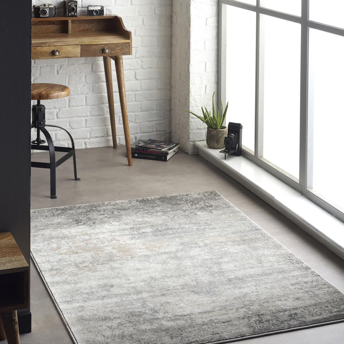 Poetic Reflection Rugs in Grey – image 2