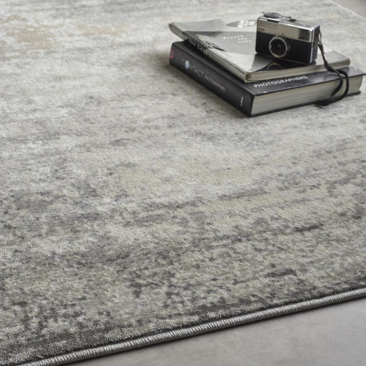Poetic Reflection Rugs in Grey – image 1