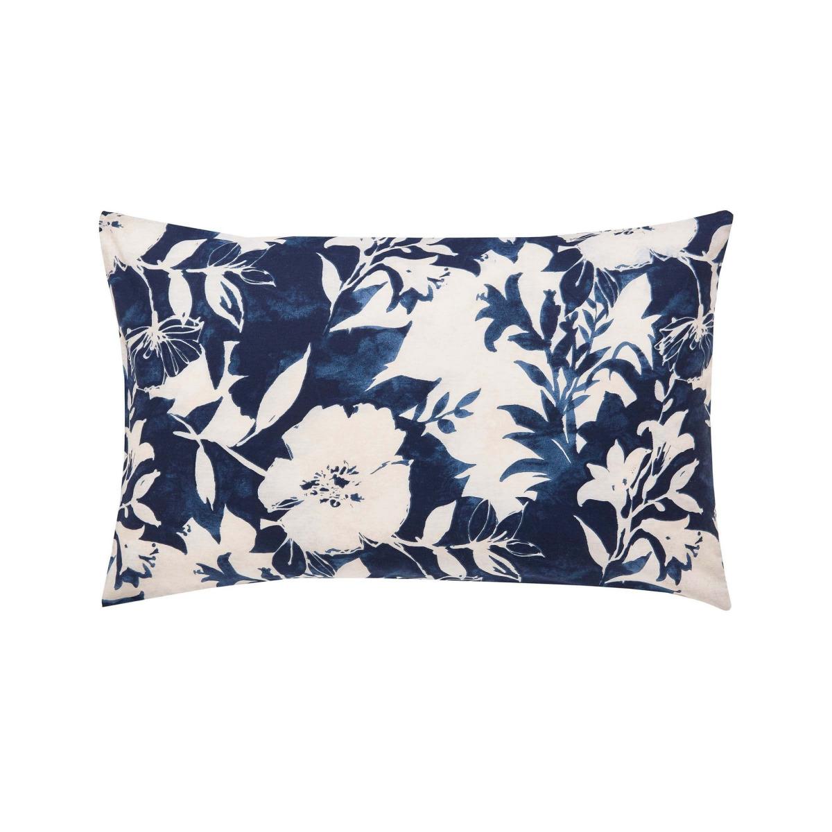 Lilium Floral Bedding Duvet Cover and Pillowcase By Helena Springfield in Indigo Blue&nbsp;74x48cm – image 3