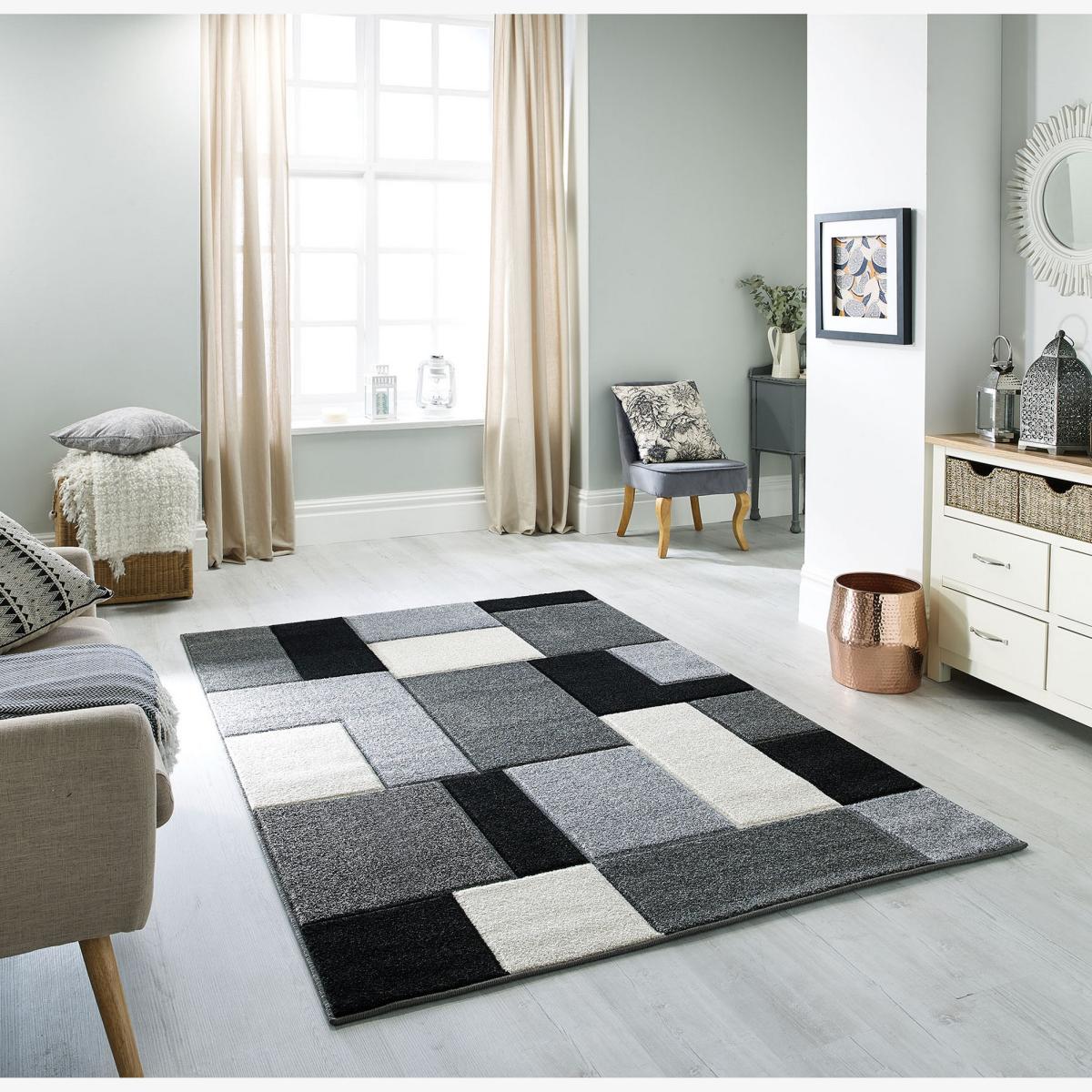 Portland Rugs 8425 B in Grey – image 1