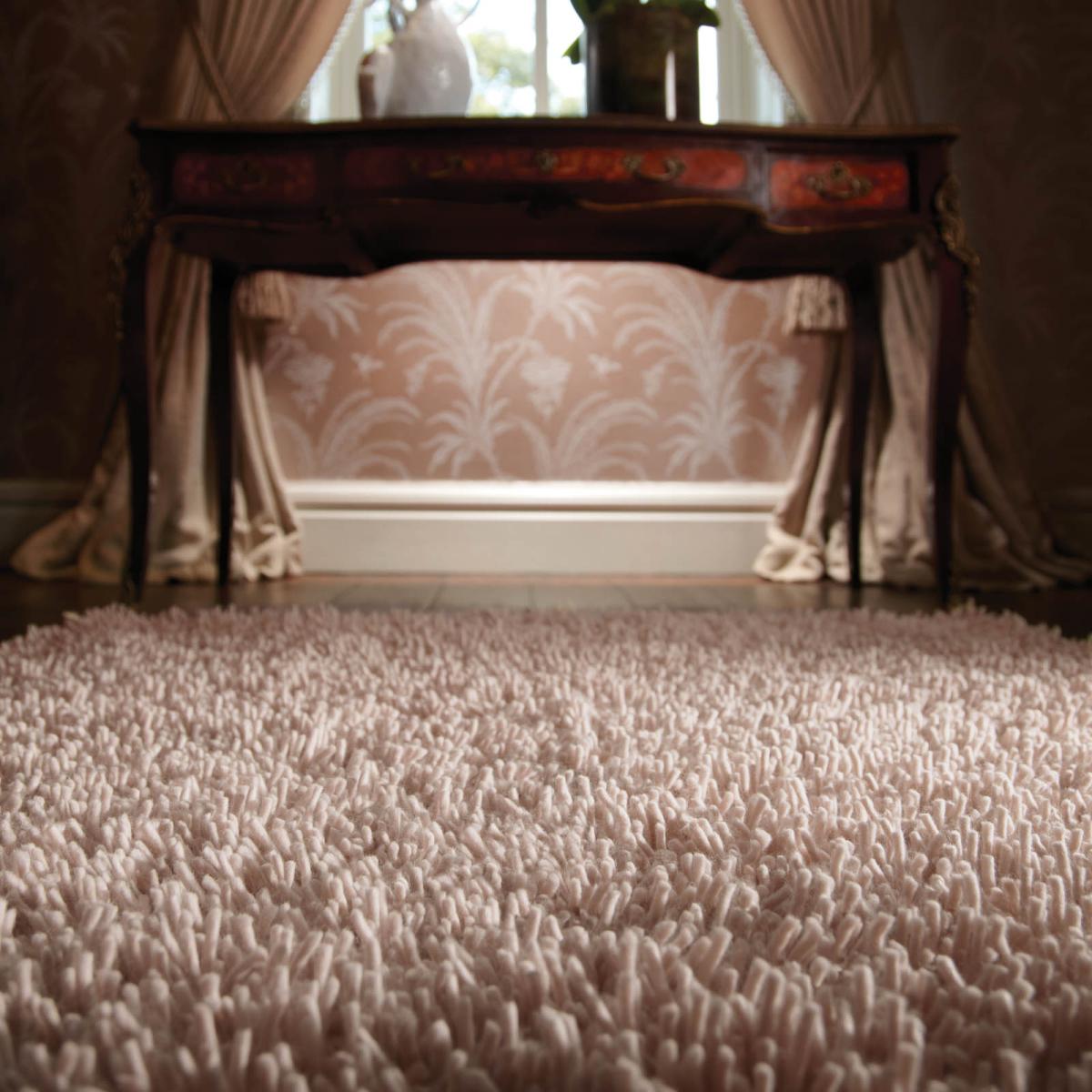 Imperial Shaggy Wool Rugs in Nude – image 1