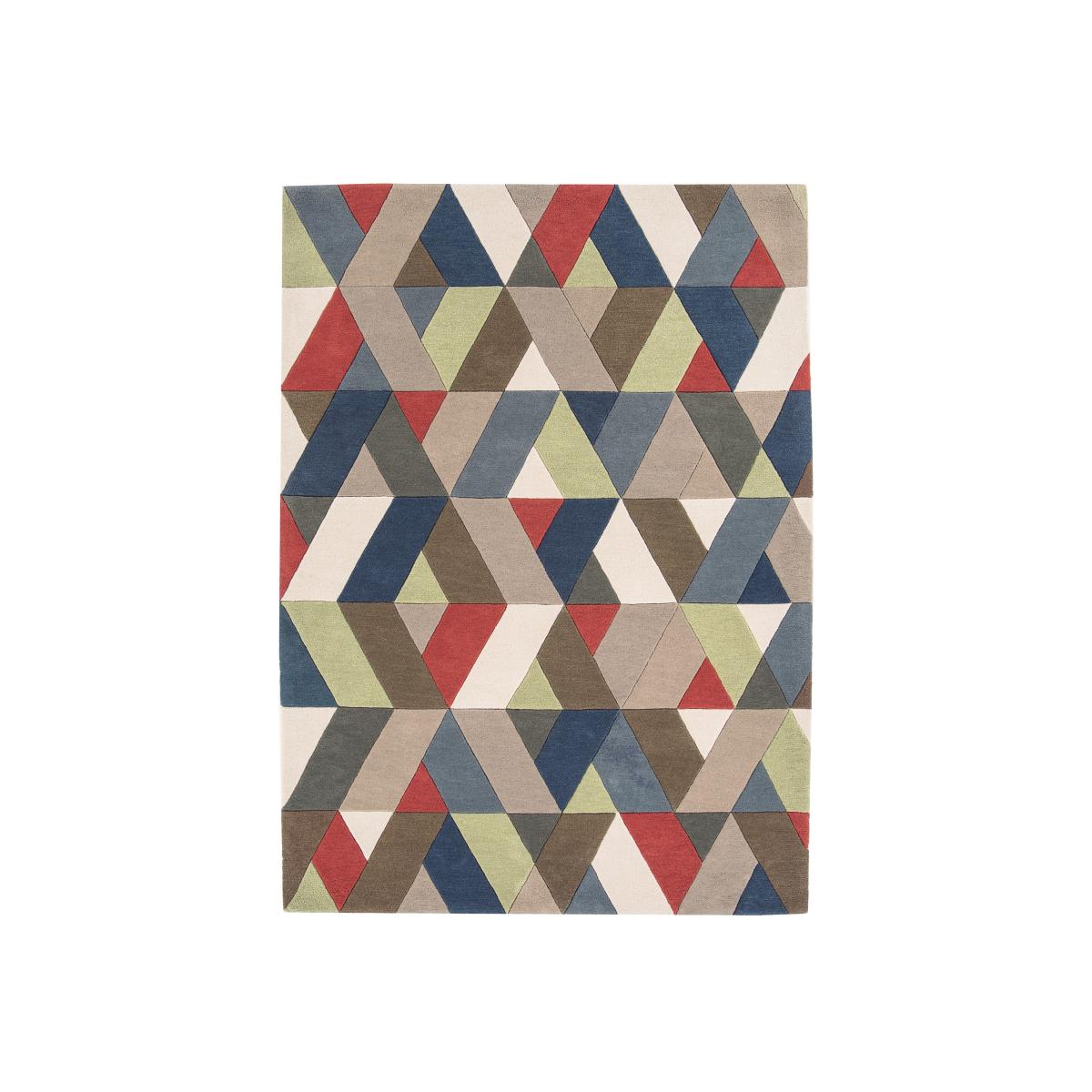 Funk Chevron Multi-Coloured Rugs 170x240cm – image 1