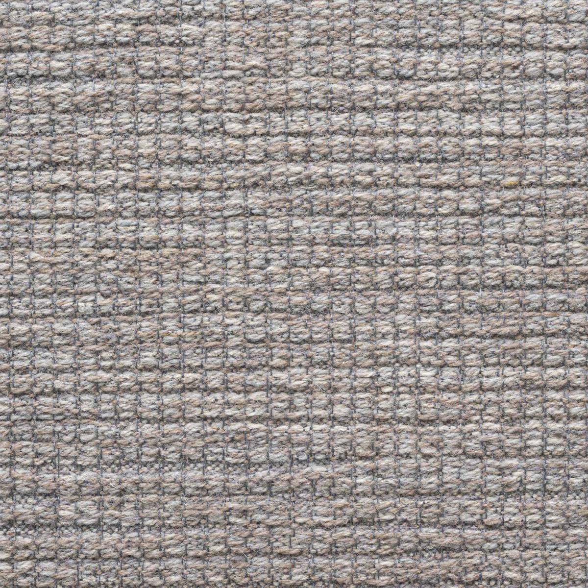 High Line 99025 7008 Plain Wool Rugs in Light Grey – image 2
