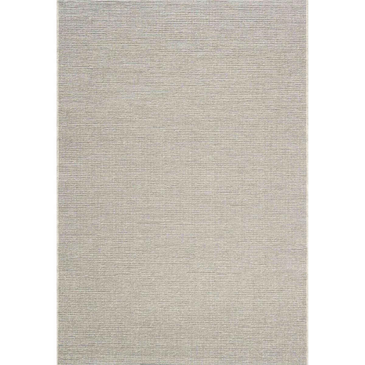 High Line 99025 7008 Plain Wool Rugs in Light Grey – image 5
