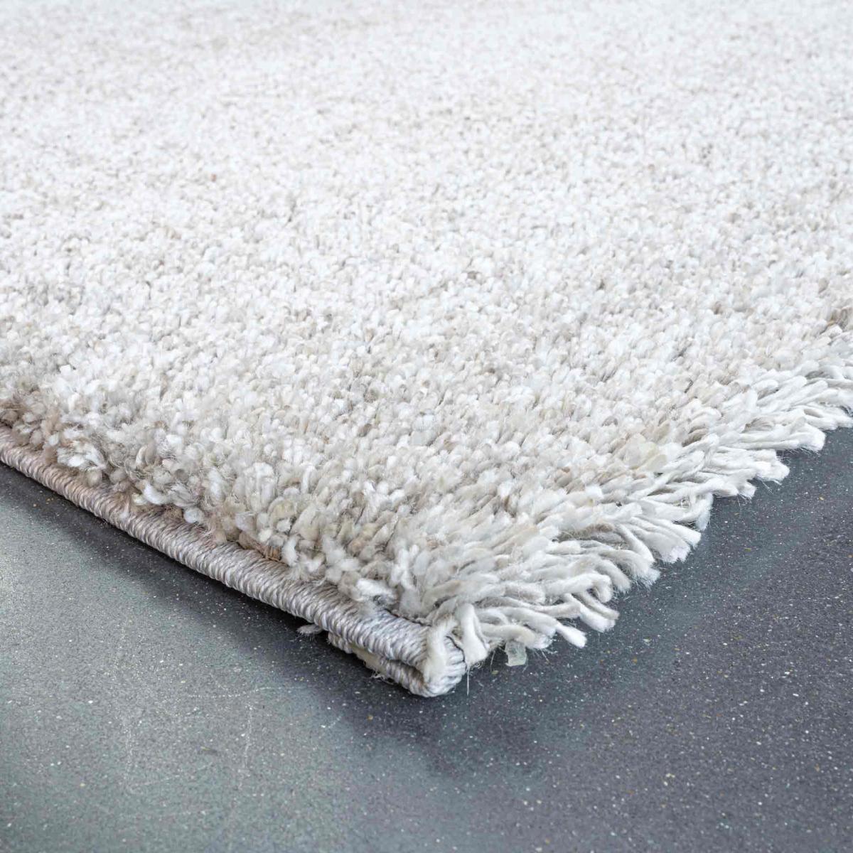 Coral Modern Speckled Shaggy Rugs 24001 2252 in Light Grey&nbsp;200x290cm – image 4