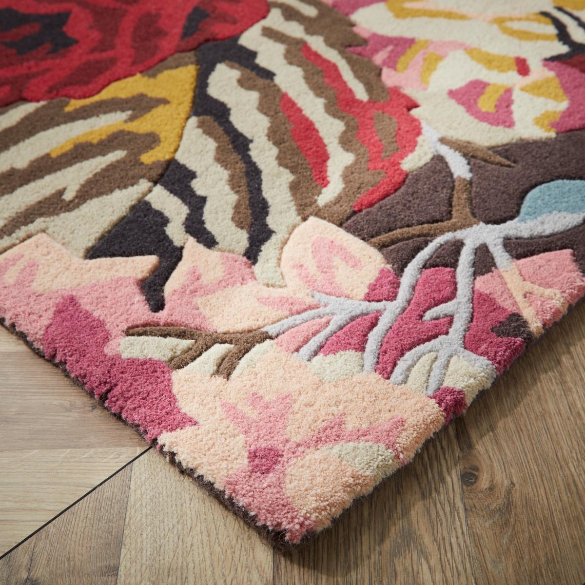 Stapleton Park Floral Wool Runner Rugs 45302 by Sanderson67x230cm – image 4