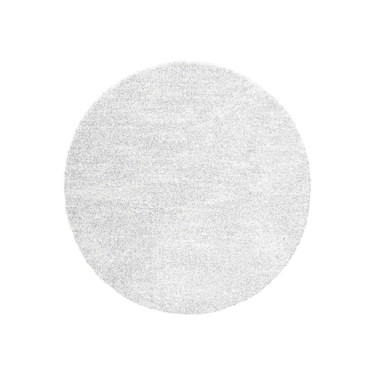 Mehari 23500 6258 Mottled Speckled Shaggy Circle Rugs in Beige – image 1