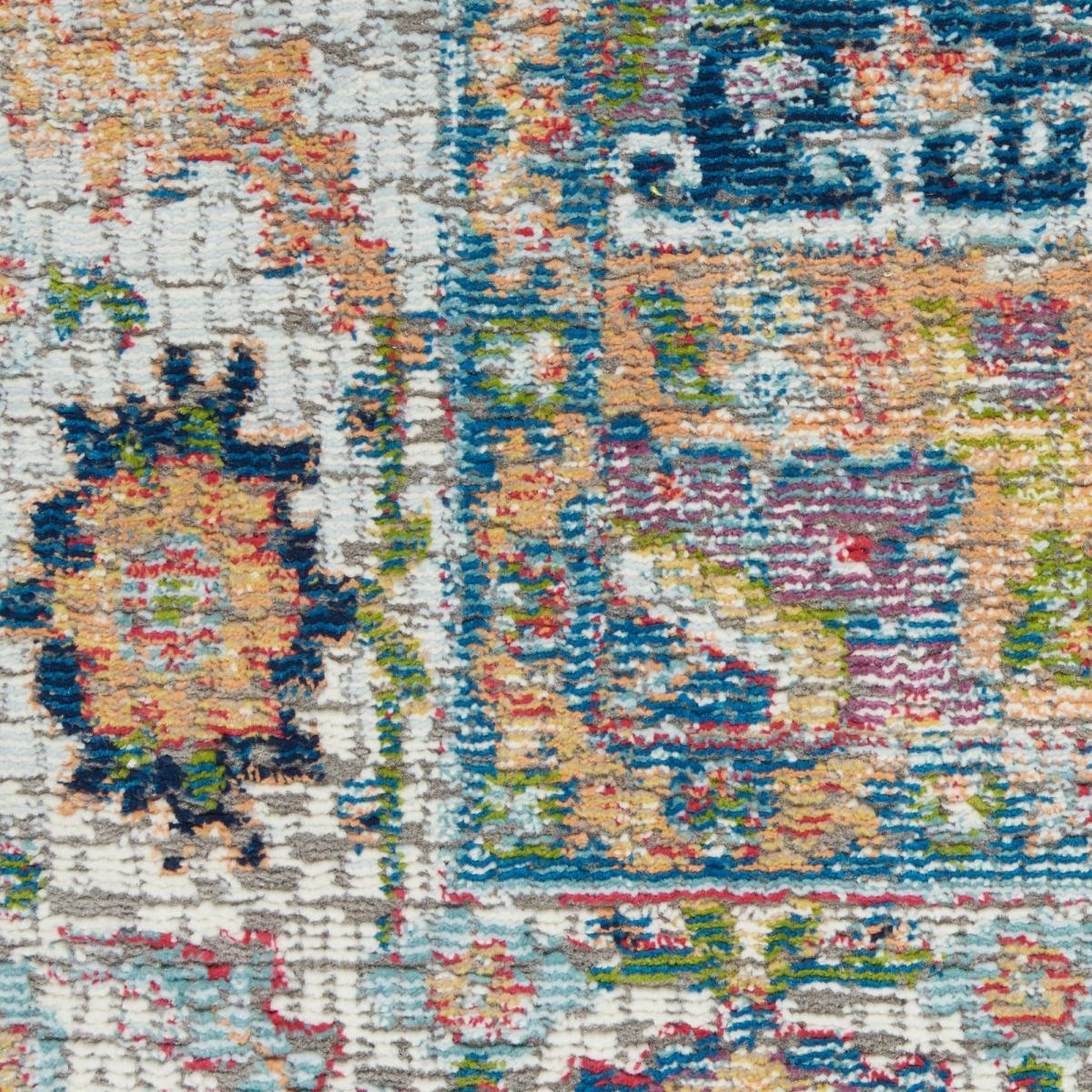 Ankara Global Traditional Persian Rugs ANR11 in Blue Multi&nbsp;61x122cm – image 5