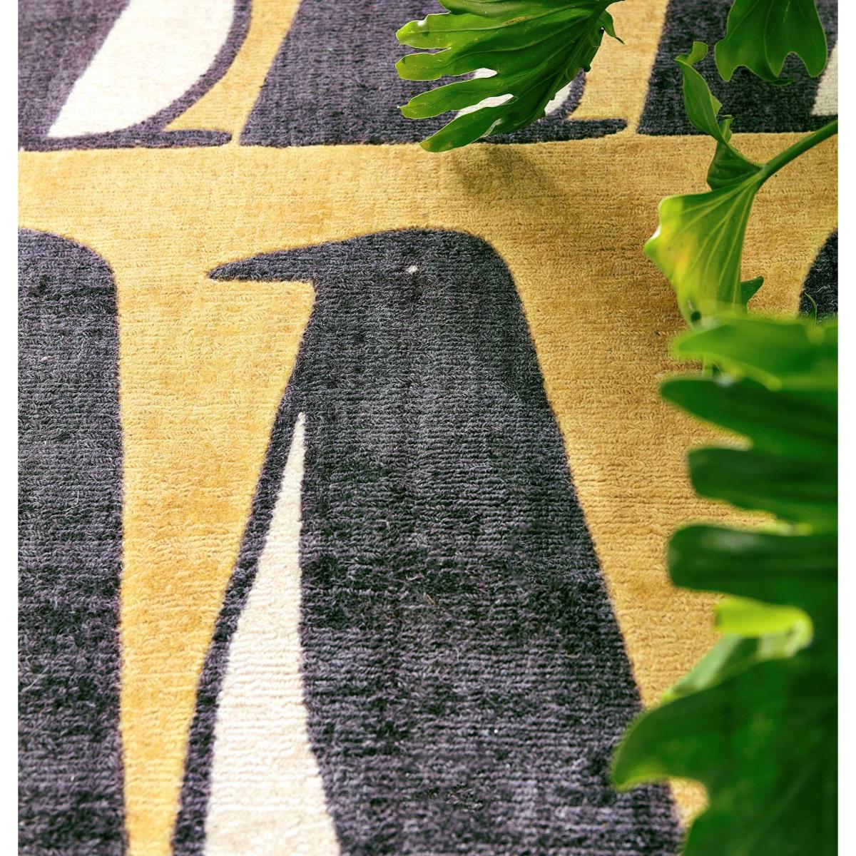 Scion Pedro Penguin Rugs in 023406 Dandelion Yellow – image 2