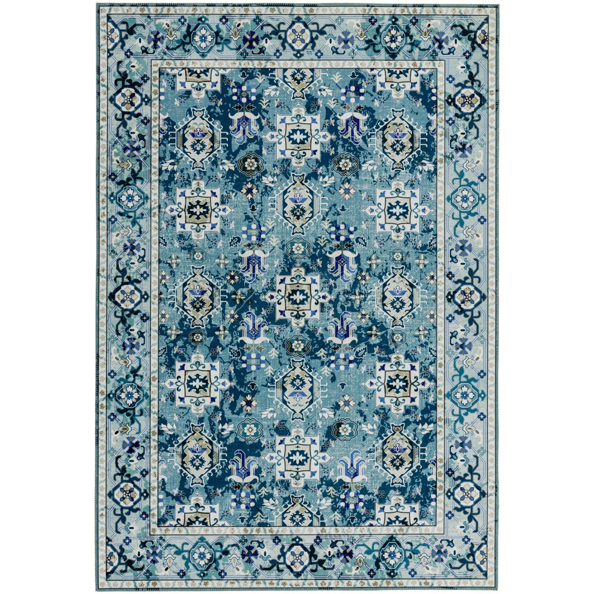 Syon SY02 Traditional Rugs in Ziba Blue&nbsp;120x170cm – image 2