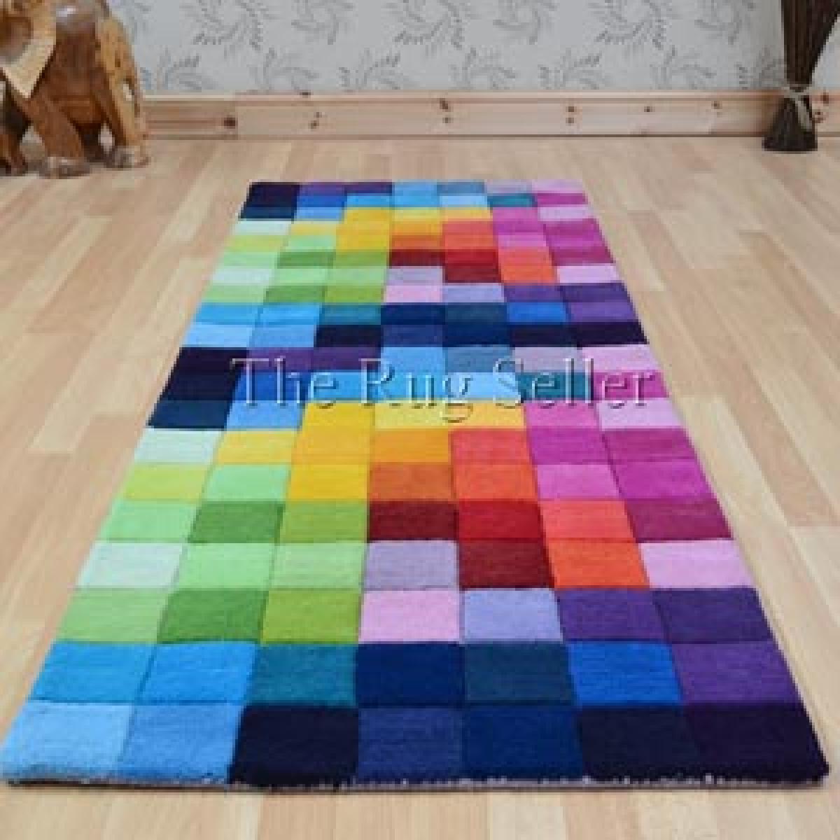 Funk Hallway Runners - Multi Coloured Pure Wool 70x200cm – image 5