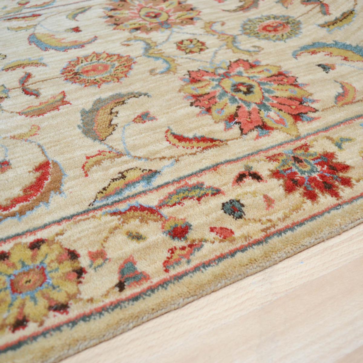 Living Treasure Traditional Bordered Hallway Runner Rug by Nourison LI04 in Ivory &nbsp;76x366cm – image 3