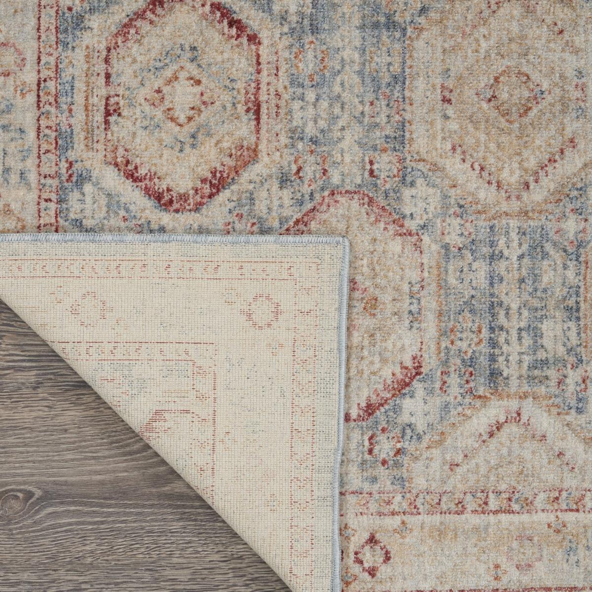 Homestead Rugs HMS01 in Light Blue Multi by Nourison160x234cm – image 2