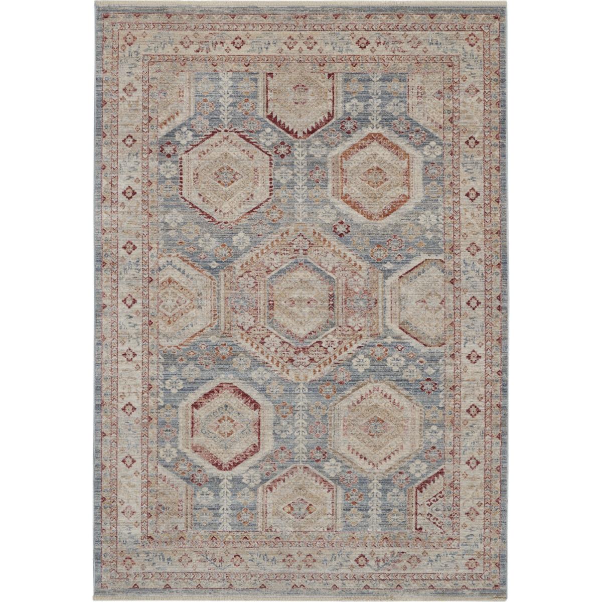 Homestead Rugs HMS01 in Light Blue Multi by Nourison160x234cm – image 5