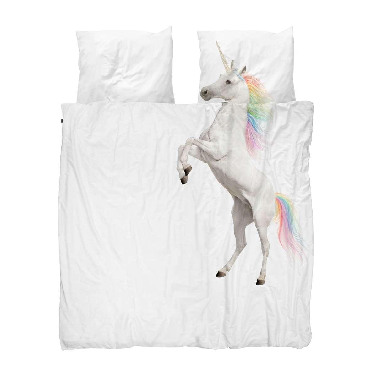 Unicorn Organic Cotton Kids Bedding in White&nbsp;135X200cm – image 4