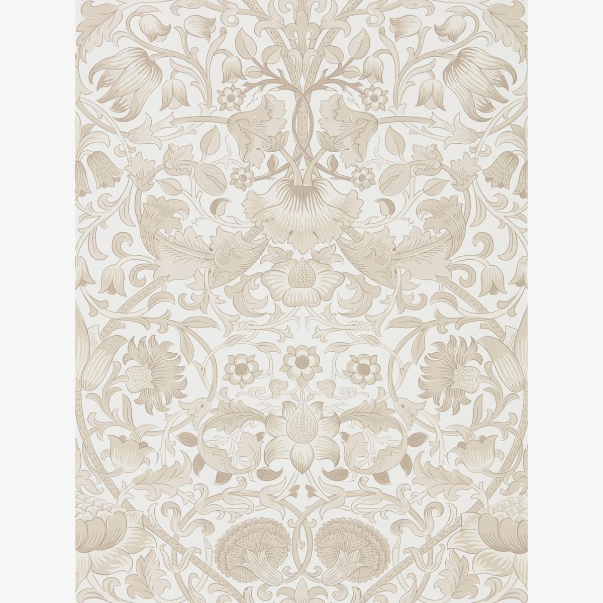 Pure Lodden Wallpaper 216031 by Morris & Co in Ivory Linen Roll