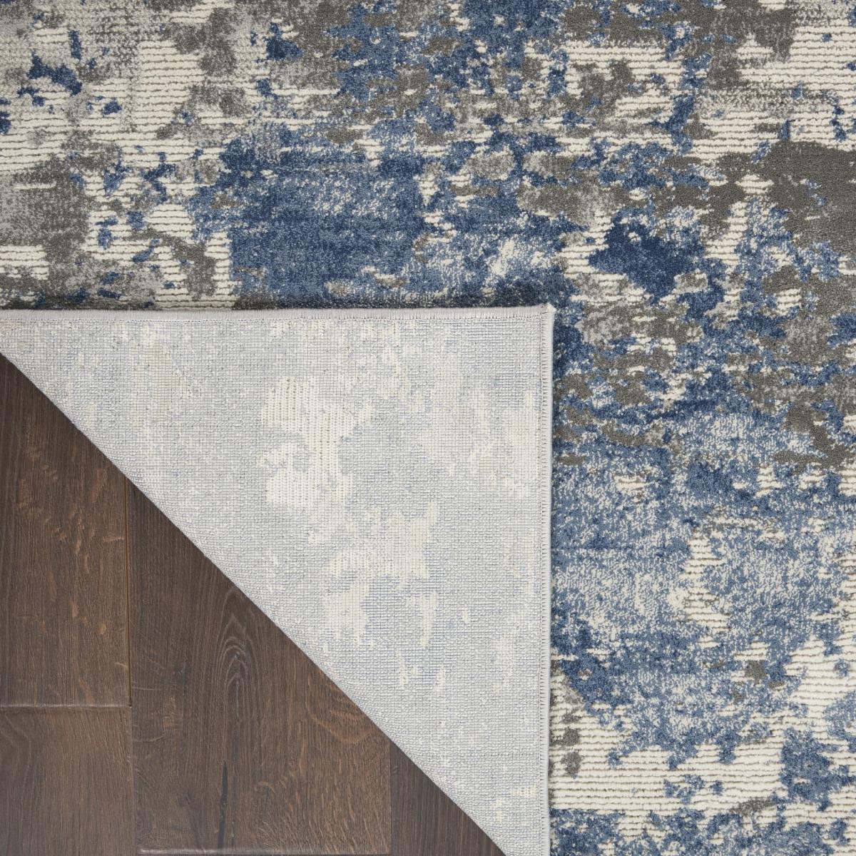 Rustic Textures Rugs RUS08 in GRYBL – image 2