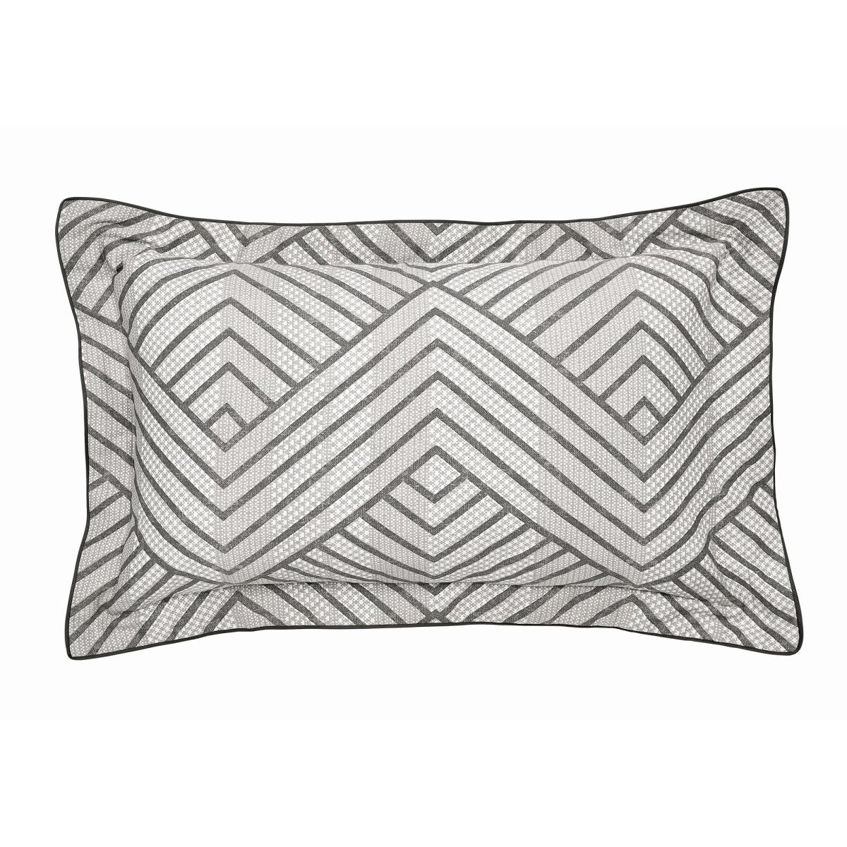 Kayah Bedding by Bedeck of Belfast in Charcoal Grey200x200cm – image 3