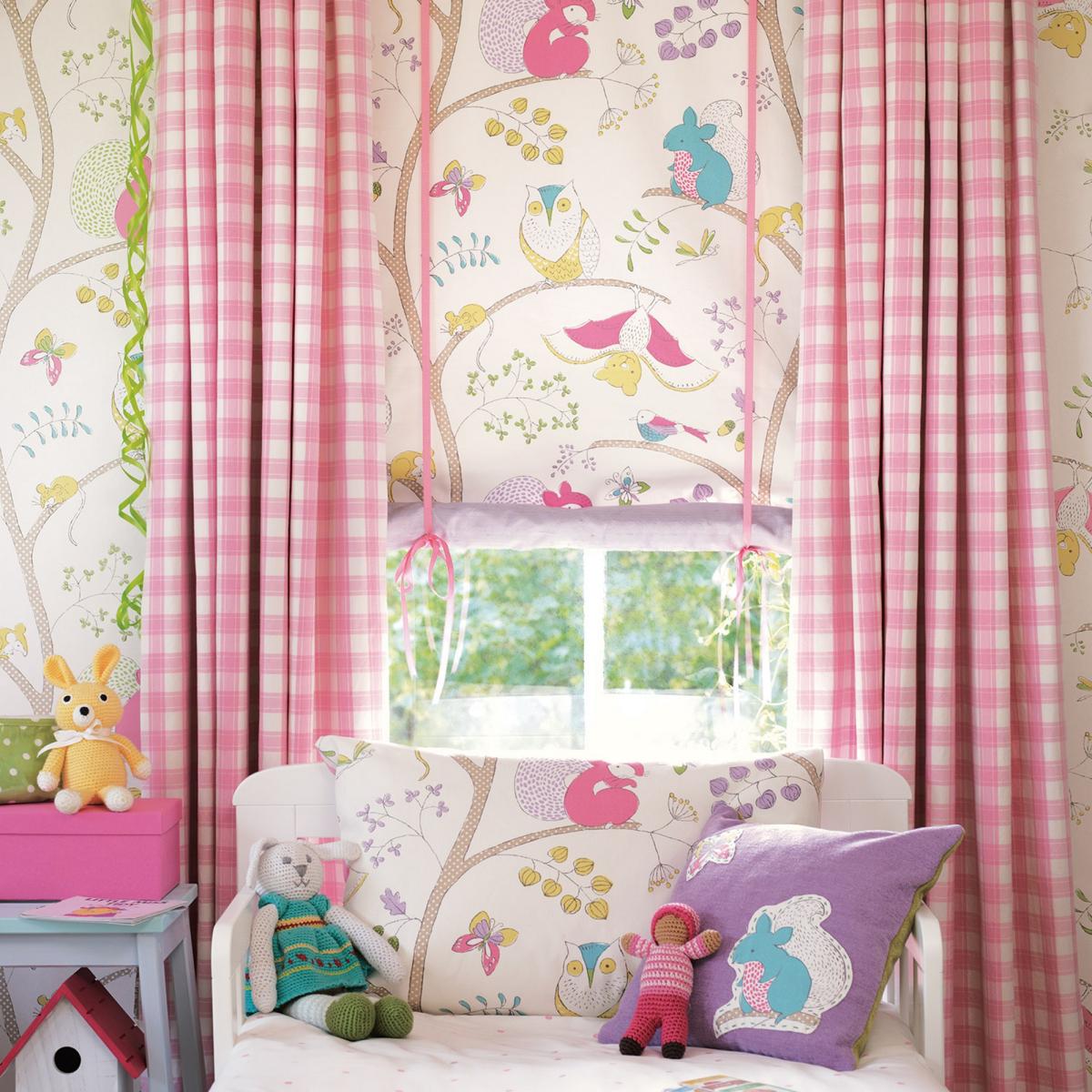 Going Batty Wallpaper 214017 by Sanderson in Pink Blue Roll – image 2