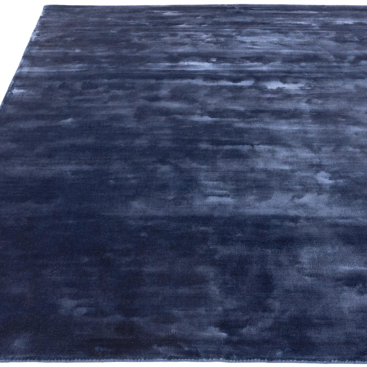 Katherine Carnaby Plain Chrome Designer Rug in Ink Blue170x240cm – image 2