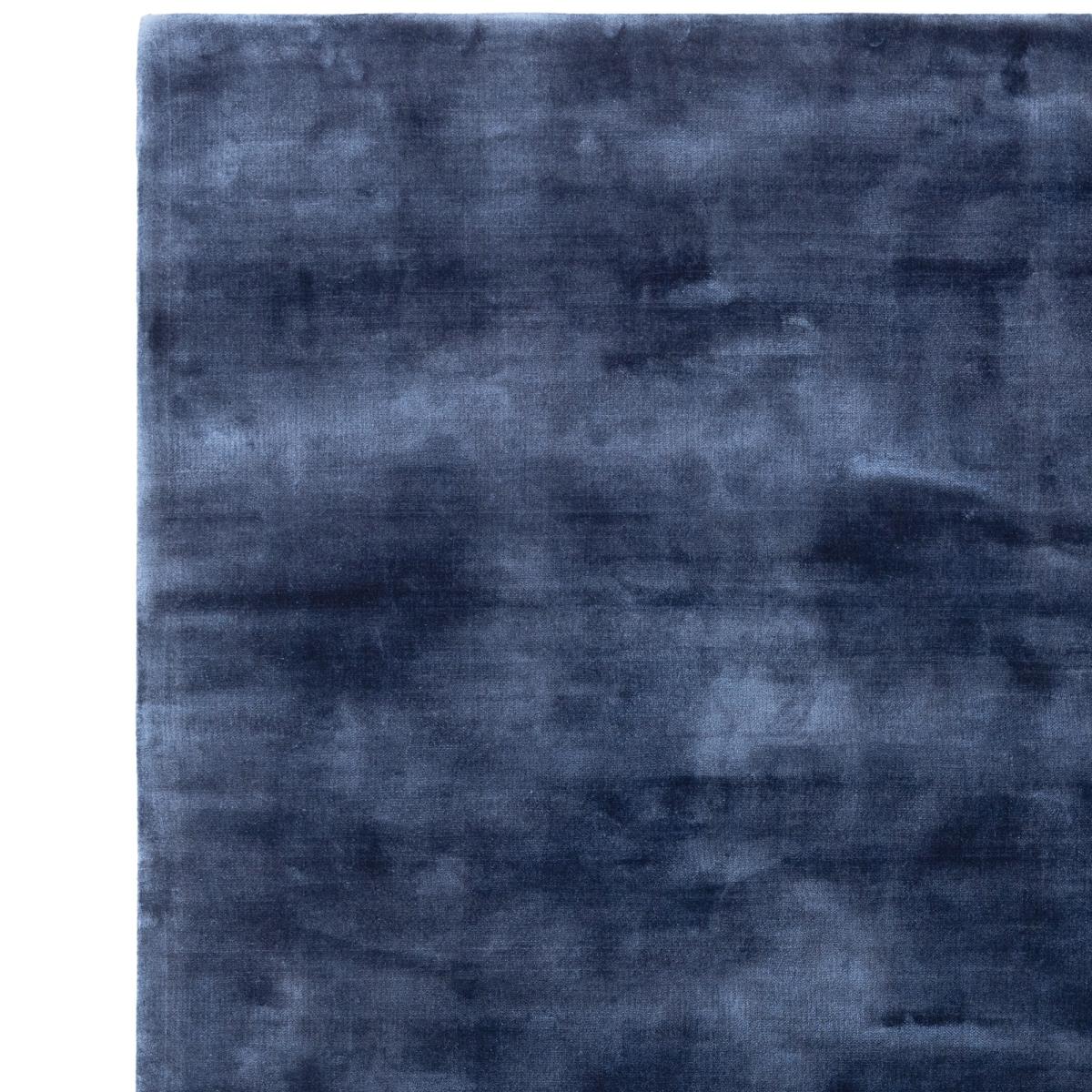 Katherine Carnaby Plain Chrome Designer Rug in Ink Blue170x240cm – image 4