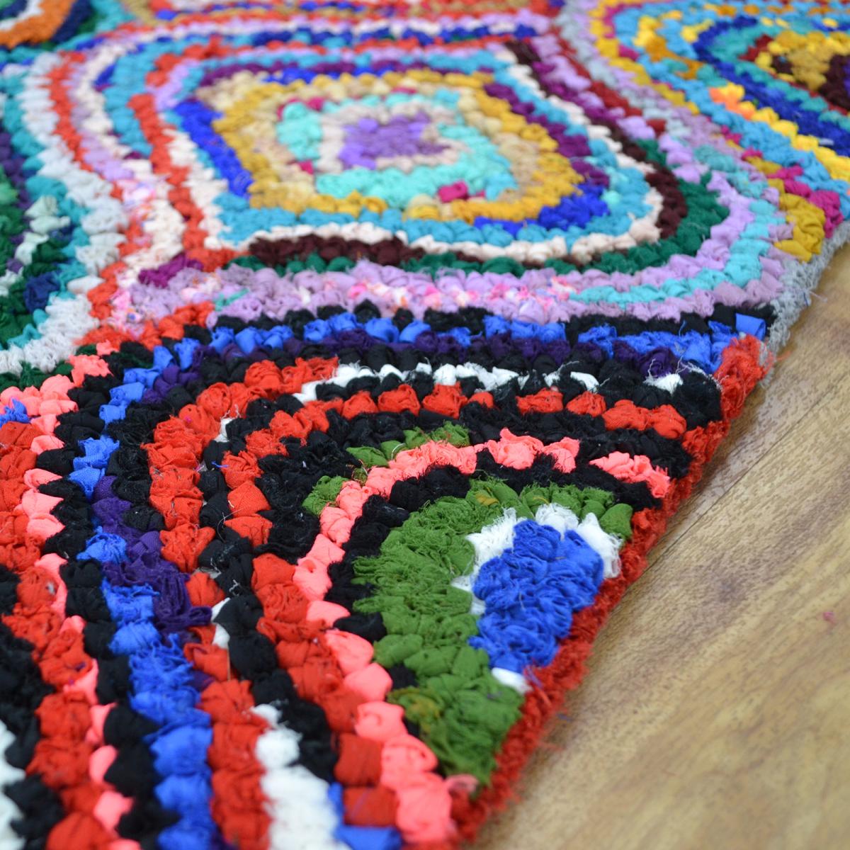 Cotton Chindi Aston Multicoloured Rugs 03 90x150cm – image 3